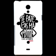 Coque Sony Xperia T Adishatz Humour Calvados