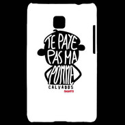 Coque LG Optimus L3 II Adishatz Humour Calvados