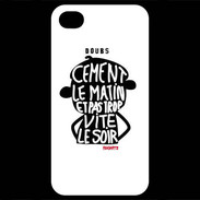 Coque iPhone 4 / iPhone 4S Adishatz Humour Doubs