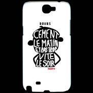 Coque Samsung Galaxy Note 2 Adishatz Humour Doubs