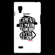 Coque LG Optimus L9 Adishatz Humour Doubs