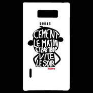 Coque LG Optimus L7 Adishatz Humour Doubs