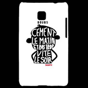 Coque LG Optimus L3 II Adishatz Humour Doubs