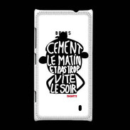 Coque Nokia Lumia 520 Adishatz Humour Doubs