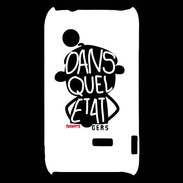 Coque Sony Xperia Typo Adishatz Humour Gers