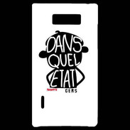 Coque LG Optimus L7 Adishatz Humour Gers