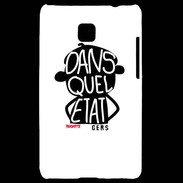 Coque LG Optimus L3 II Adishatz Humour Gers