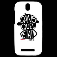 Coque HTC One SV Adishatz Humour Gers