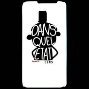 Coque LG P990 Adishatz Humour Gers