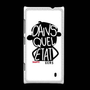 Coque Nokia Lumia 520 Adishatz Humour Gers