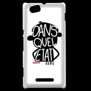 Coque Sony Xperia M Adishatz Humour Gers