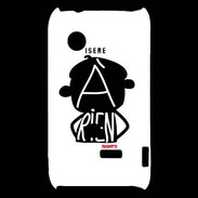 Coque Sony Xperia Typo Adishatz Humour Isere