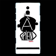 Coque Sony Xperia P Adishatz Humour Isere