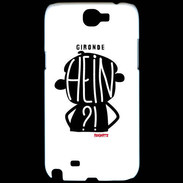 Coque Samsung Galaxy Note 2 Adishatz Humour Gironde