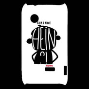 Coque Sony Xperia Typo Adishatz Humour Gironde