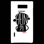 Coque LG Optimus L7 Adishatz Humour Gironde