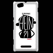 Coque Sony Xperia M Adishatz Humour Gironde