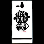 Coque Sony Xperia U Adishatz Humour Manche