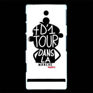 Coque Sony Xperia P Adishatz Humour Manche