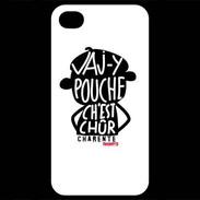 Coque iPhone 4 / iPhone 4S Adishatz Humour Charente