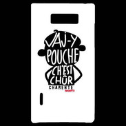 Coque LG Optimus L7 Adishatz Humour Charente