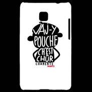 Coque LG Optimus L3 II Adishatz Humour Charente