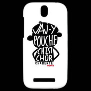 Coque HTC One SV Adishatz Humour Charente