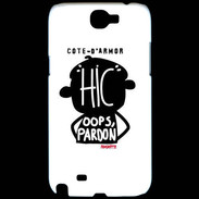 Coque Samsung Galaxy Note 2 Adishatz Humour Cote d'Armor