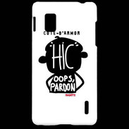 Coque LG Optimus G Adishatz Humour Cote d'Armor