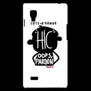 Coque LG Optimus L9 Adishatz Humour Cote d'Armor