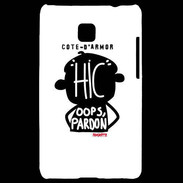 Coque LG Optimus L3 II Adishatz Humour Cote d'Armor