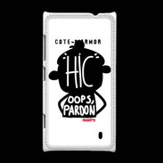 Coque Nokia Lumia 520 Adishatz Humour Cote d'Armor