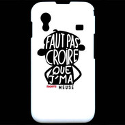 Coque Samsung ACE S5830 Adishatz Humour Meuse