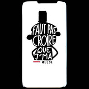 Coque LG P990 Adishatz Humour Meuse