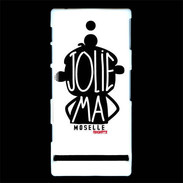 Coque Sony Xperia P Adishatz Humour Moselle