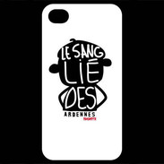 Coque iPhone 4 / iPhone 4S Adishatz Humour Ardennes