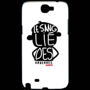 Coque Samsung Galaxy Note 2 Adishatz Humour Ardennes