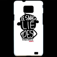 Coque Samsung Galaxy S2 Adishatz Humour Ardennes