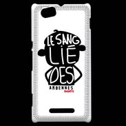 Coque Sony Xperia M Adishatz Humour Ardennes