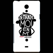 Coque Sony Xperia T Adishatz Humour Ariège