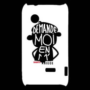 Coque Sony Xperia Typo Adishatz Humour Ariège