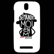 Coque HTC One SV Adishatz Humour Ariège