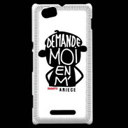 Coque Sony Xperia M Adishatz Humour Ariège