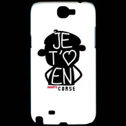 Coque Samsung Galaxy Note 2 Adishatz Humour Corse