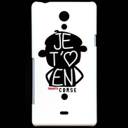 Coque Sony Xperia T Adishatz Humour Corse