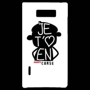 Coque LG Optimus L7 Adishatz Humour Corse