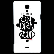 Coque Sony Xperia T Adishatz Humour Finistere