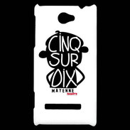 Coque HTC Windows Phone 8S Adishatz Humour Mayenne