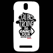 Coque HTC One SV Adishatz Humour Morbihan