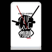 Pendule de bureau Adishatz Humour Haute Vienne